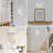 LED Dimmable Wall sconces with Water Corrugated Glass Wall Lamp-779021930-778694254