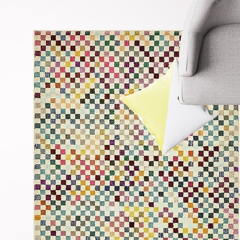 Hashimoto Washable Geometric Indoor Rug, Rectangle 9' x 12'2"