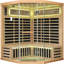 Sauna pentagonal de style familial