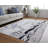 Armada Modern Ivory/Blue Rug, 5'' X 8'' Area Rug-58221239