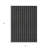3' X 5' Black And Ivory Striped Washable Indoor Outdoor Area Rug