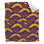 Yellow Waves Pattern Blankets