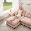 Canapé modulaire en L avec repose-pieds Cloud