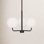 Jorund 3 - Light Dimmable Shaded / Spider Chandelier