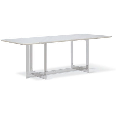 Metal Base Dining Table