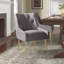 Chaise rembourrée en velours Sandstrom-1580223604