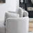 Fabric Upholstered Club Chair with Wood Legs-190868231