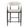 Maconay Upholstered Counter Stool with Metal Frame