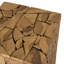 Freddie Solid Wood Block End Table