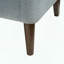 Chaise d'appoint transitionnelle avec dossier capitonné
