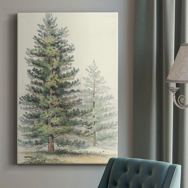 Majestic pin I - peinture sur toile tendue, H 60 po x l 40 po x P 1,5 po