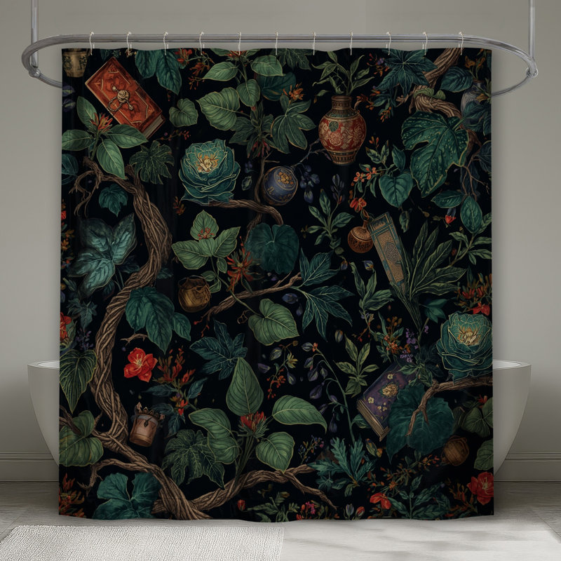 Rideaux de douche Botanical, L 70 po x H 84 po