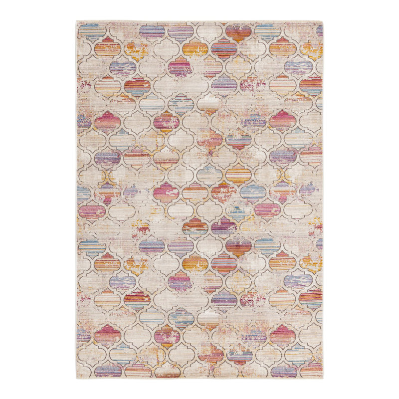 Kaye Damask Indoor Rug, Rectangle 6' x 8'9"