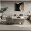 Table basse en marbre italien