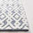 Burhardt Geometric Handwoven Ivory/Navy Area Rug-1875507952