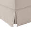 Housse pour repose-pieds en coton