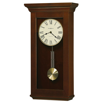 Solid + Manufactured Wood Wall Clock