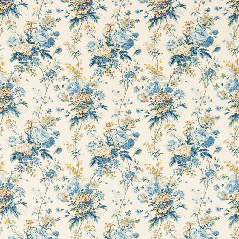 Giles Deacon Lakeland Paradis Fabric, Poppinjay/Lion