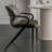 Grey Solid back side Chair(Set of 2)