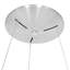Leday 1 - Light Silver LED Drum Pendant