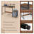 Metal Base Writing Desk