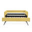 Canapé-lit simple escamotable avec lit gigogne et lit capitonné en tissu Boucle-1924338224-1924338225
