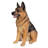Sitting German Shepherd Statue-34191796