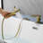 Single Handle Bathroom Roman Tub Faucet Waterfall-99852717