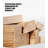 25.59" Brown Rectangular Solid Wood Wine Racks