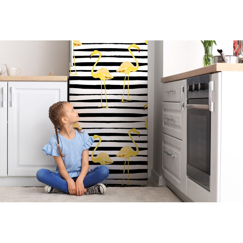 Animals Door Decal, 190cm H x 70cm W