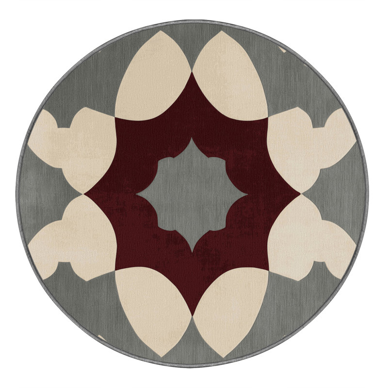 Tapis à mouvement Shard, Rond 3 pi
