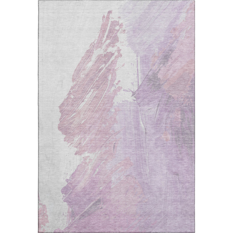 Premium Machine Washable Giacchetto AMF1843 Abstract Rug, Rectangle 9' x 12'
