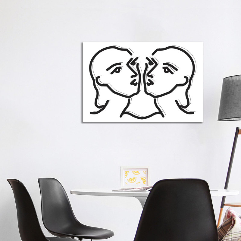 Gemini - Wrapped Canvas Print, 101.6 cm H x 66.04 cm W x 1.91 cm D