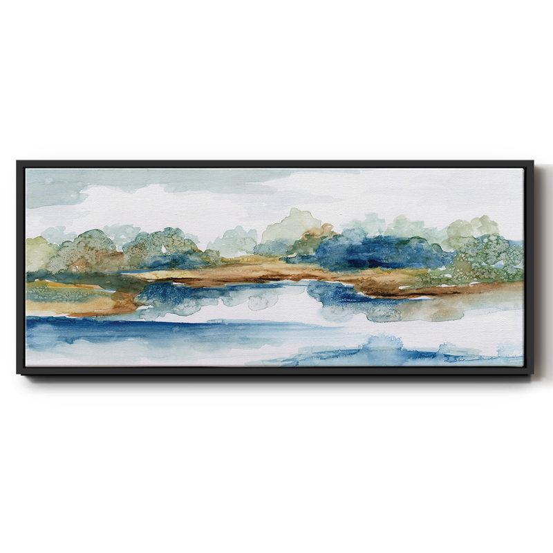 Blue Serenity- Framed Canvas