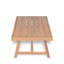 Table basse de patio en bois d'acacia