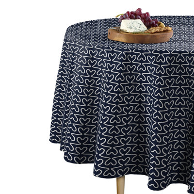 Gundolf Geometric Round Tablecloth