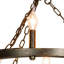 Mcleod 8 - Light Waggon Wheel Chandelier
