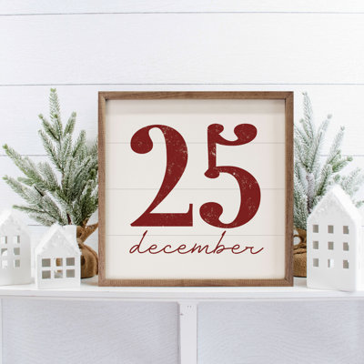 25 décembre - blanc