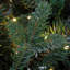 120" H Green Realistic Artificial Pine Christmas Tree with LED Lights-993941949