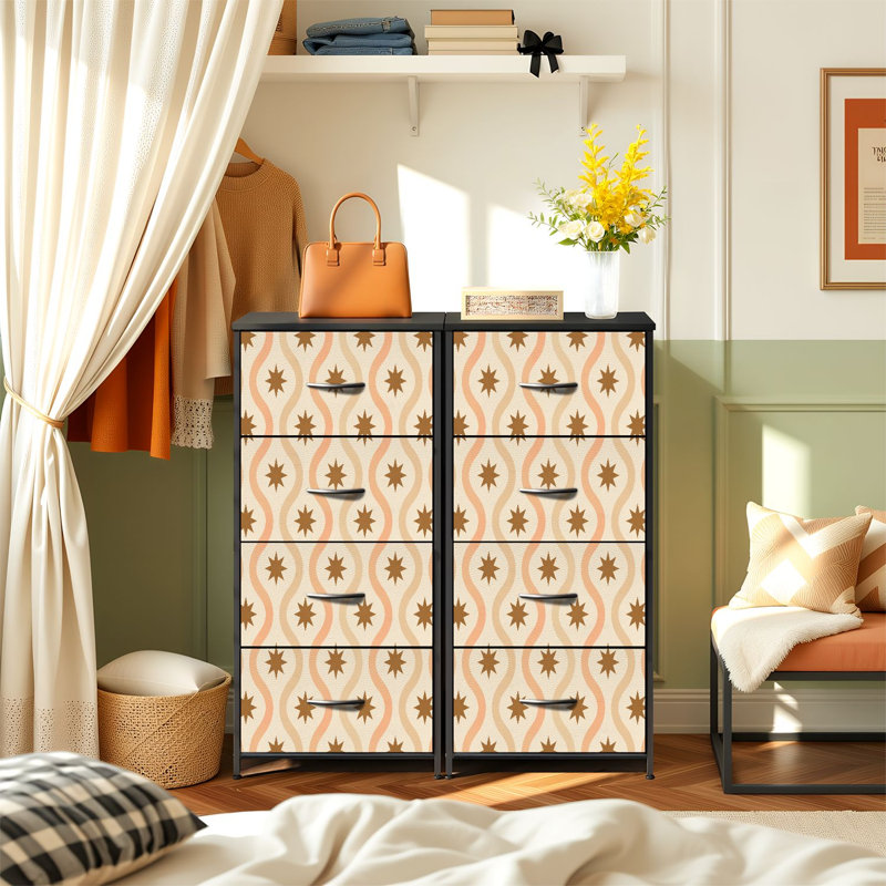 Commode de rangement verticale 4 tiroirs