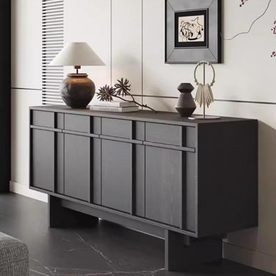 Buffet noir simple