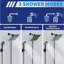 Pomme de douche double 1,8 GPM GPM