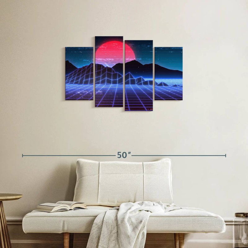 Kelan Digital Sunset, 22" H x 36" W