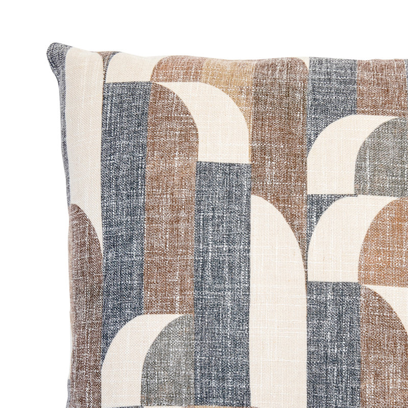 Coussin Tribeca, 12 po x 24 po, Bleu