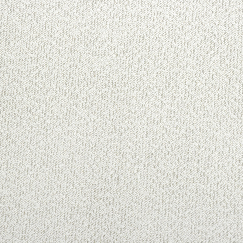 Grand lit moderne - tissu d'ameublement doux blanc