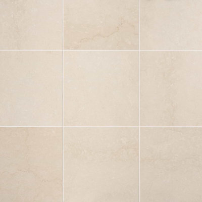 Botticino 18 In. X 18 In. Marble Floor And Wall Tile (13.55 Sq. Ft. / Case)