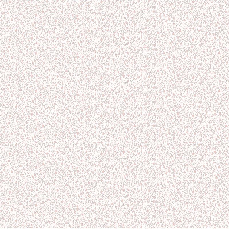 Nerijus Little Explorers 2 Tiny Botanical Flowers Wallpaper Roll, Pink