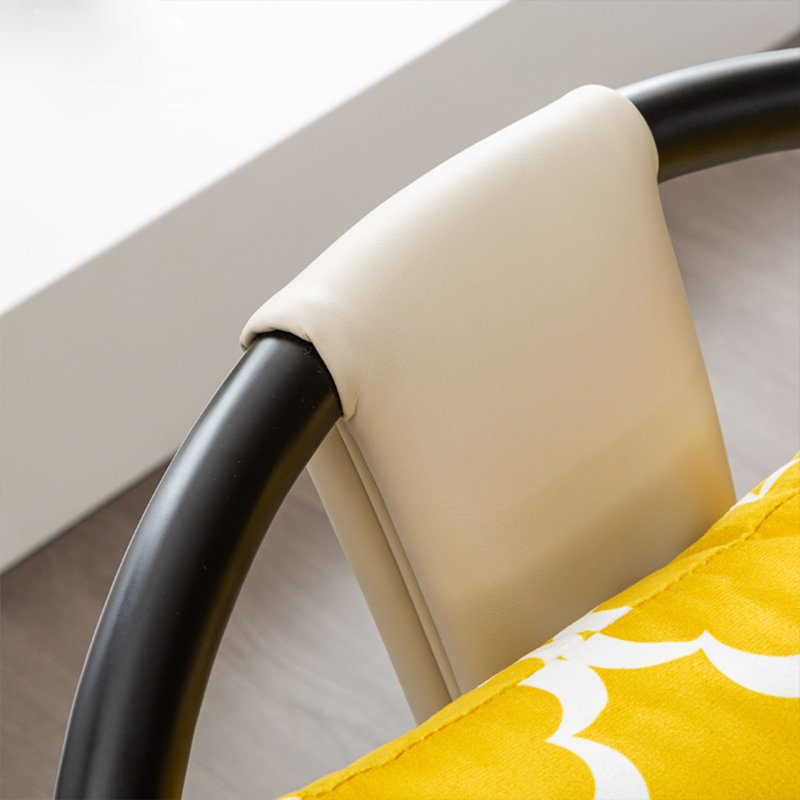 High-end solid wood swivel chair