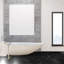 Marble Tech 24x24 Polished Nero Marquina Look Porcelain Tile