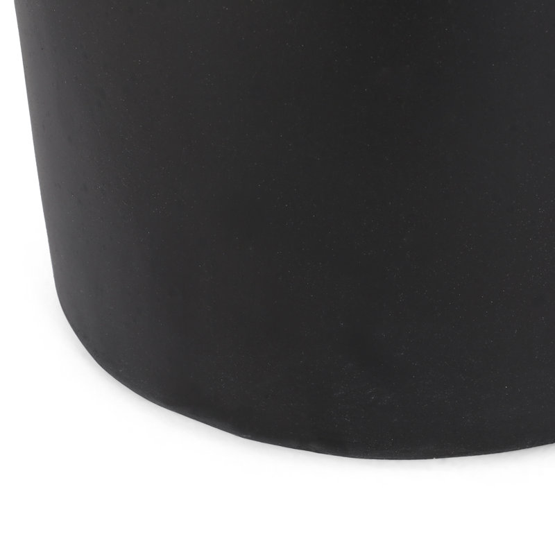 Outdoor Lightweight Concrete Side Table,Copper